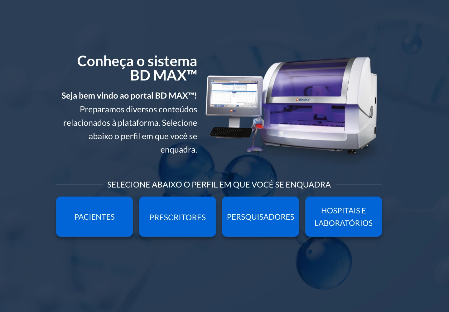 BD · MAX™ · Digital — detalhe do projeto 1