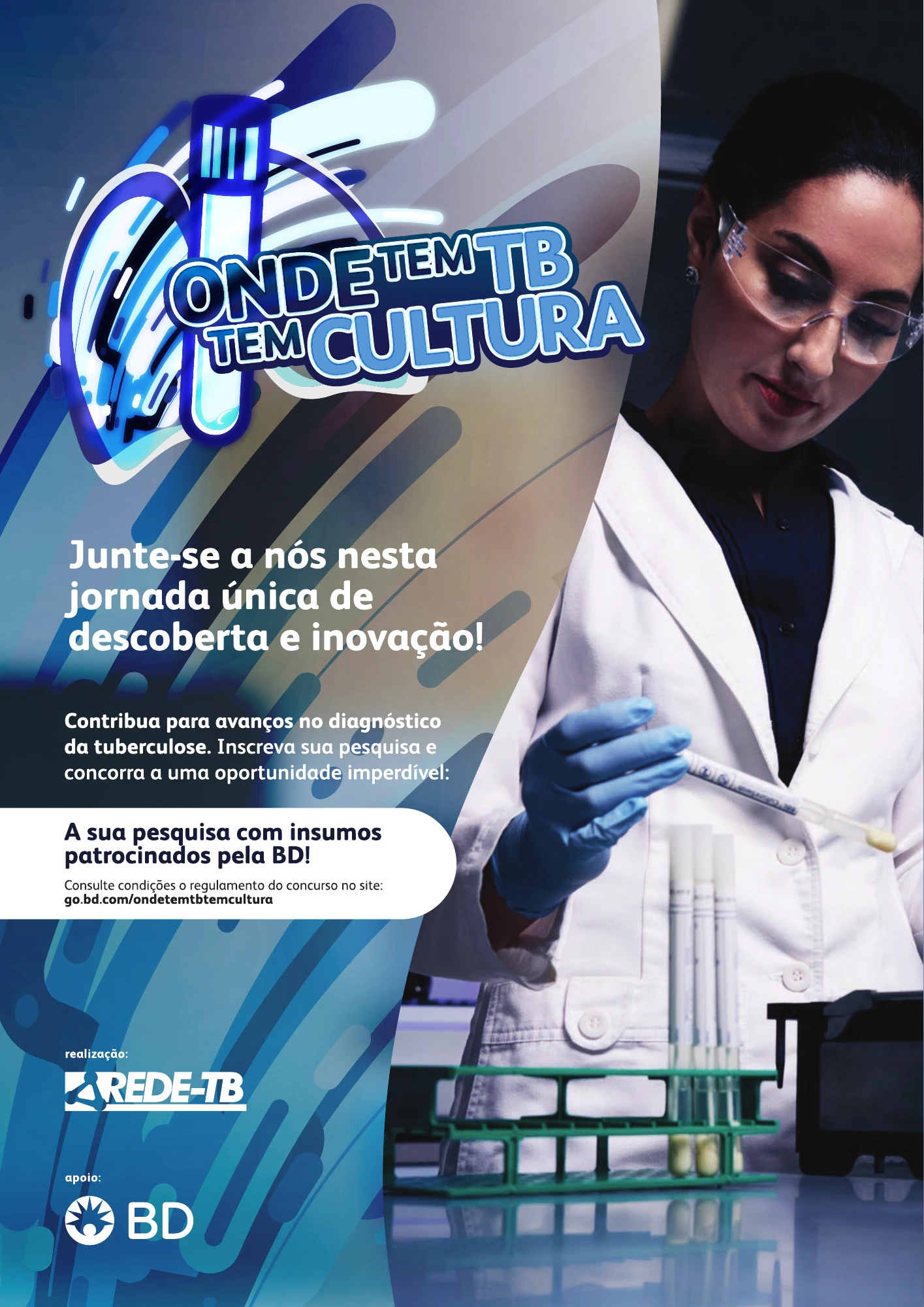 BD · Onde tem TB, tem cultura — detalhe do projeto 2
