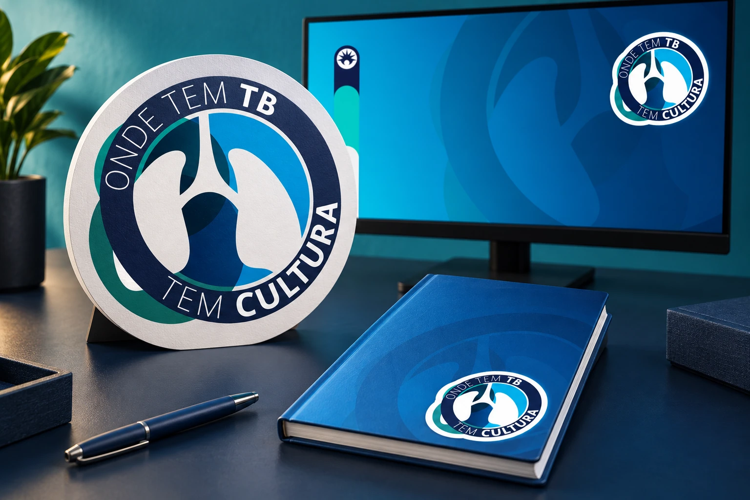 Mockup de apresentação do projeto BD · Onde tem TB, tem cultura