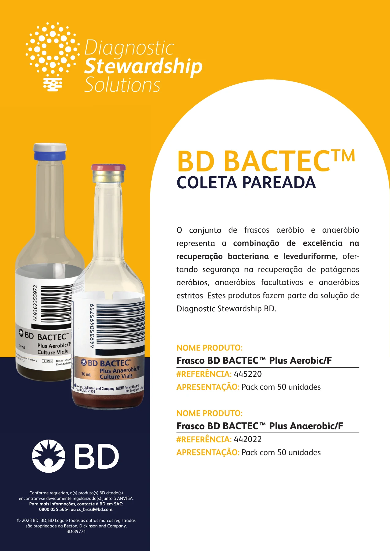 BD · Microbiologia — detalhe do projeto 2