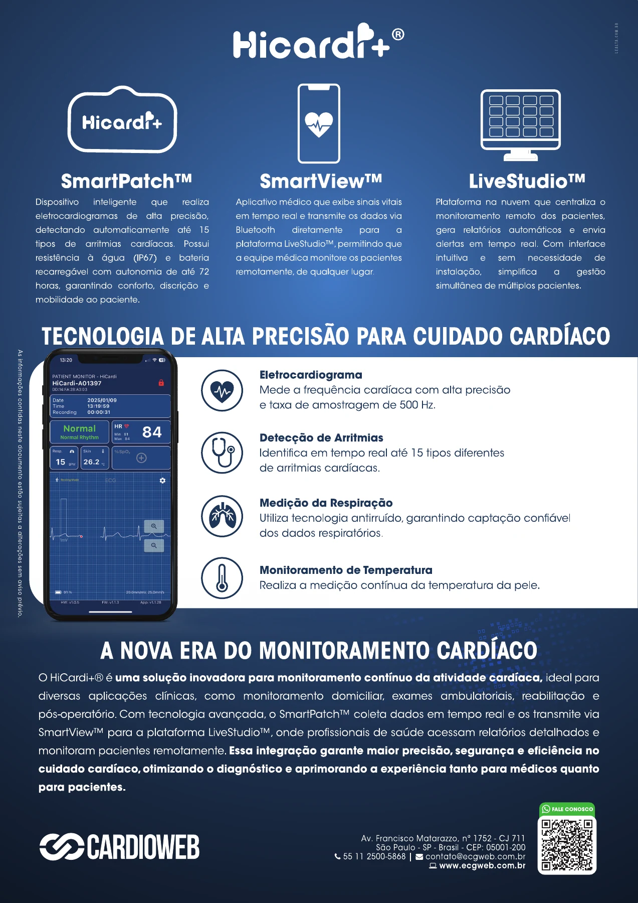 CardioWeb — detalhe do projeto 2