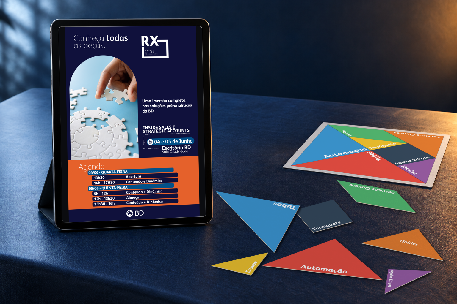 Mockup de apresentação do projeto BD · Raio X SM